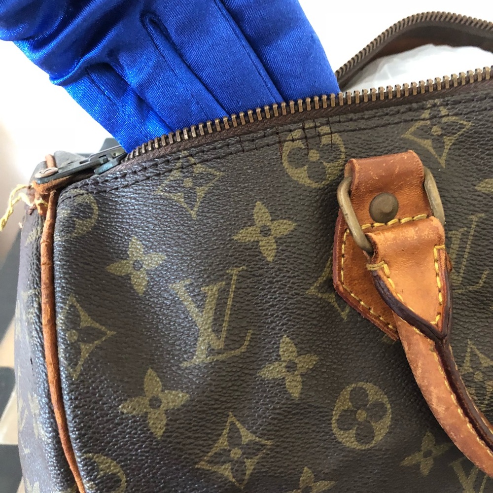 SOLD LOUIS VUITTON MONOGRAM CANVAS SPEEDY 30 - Picture 8 of 8
